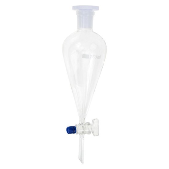 250 ml oil separator/separating funnel - Click Image to Close