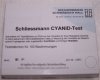 Cyanid- (Blausäure) Schnelltest bei Steinobstbränden (nur EU)