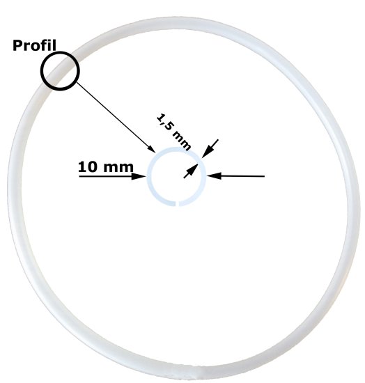 Sealing Gasket for 36 Litres Whiskey- Potstill - Click Image to Close