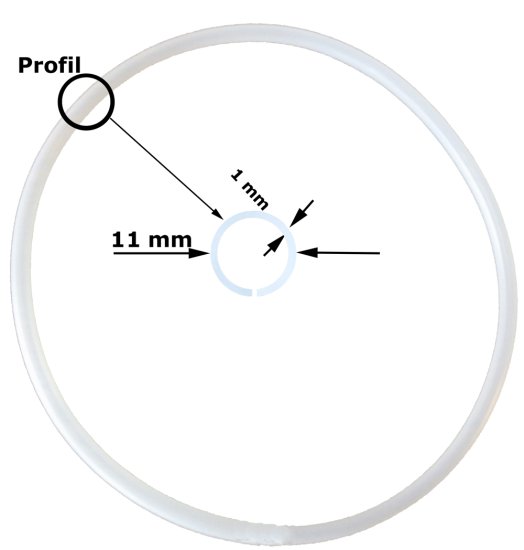 Dichtung Ø 30 cm für DESTILLIERMEISTER-ECO-18v und 19 Liter Potstill - Click Image to Close