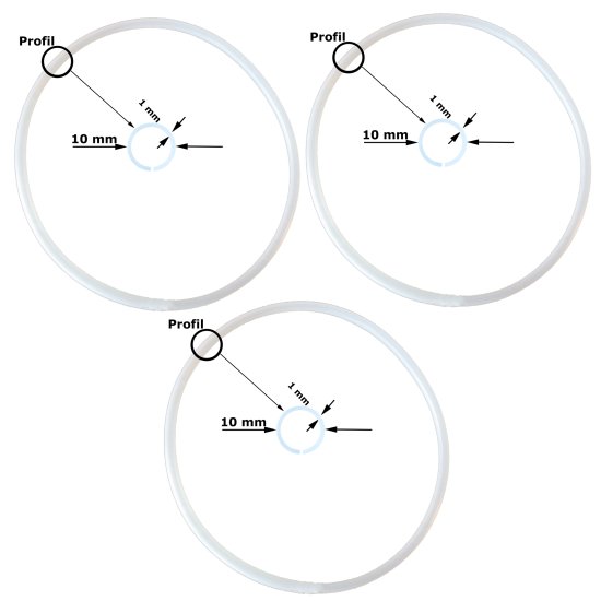 Replacement Sealing Gasket for 27 L-Double-Column-Still, 28cm - Click Image to Close